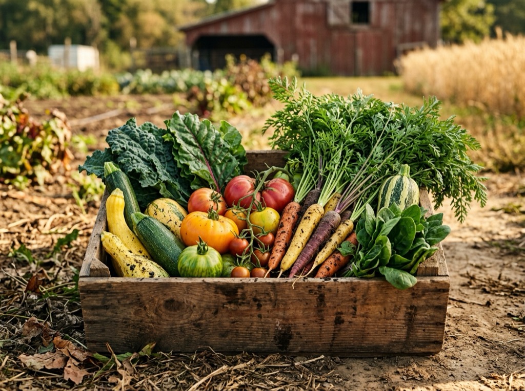Just-Harvested Produce